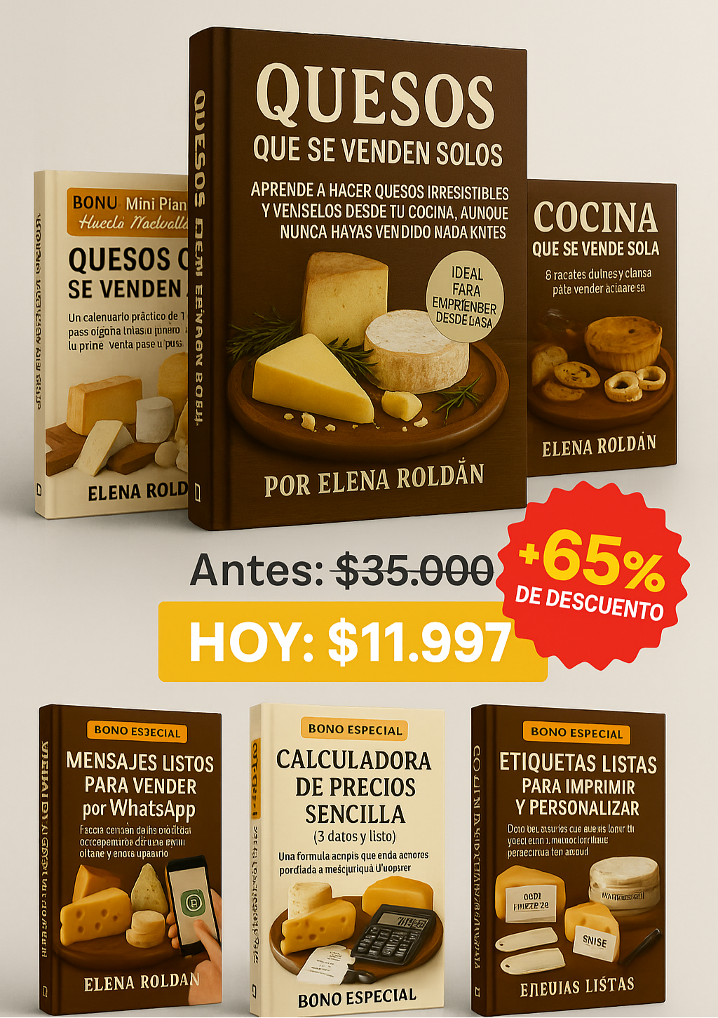 Pack: Quesos Que Se Venden Solos